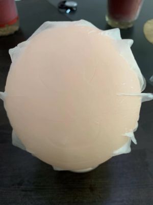 28g Tencel και μη υφανθε'ν ύφασμα Spunlace ινών μπαμπού για την του προσώπου μάσκα ομορφιάς, μάσκα ματιών