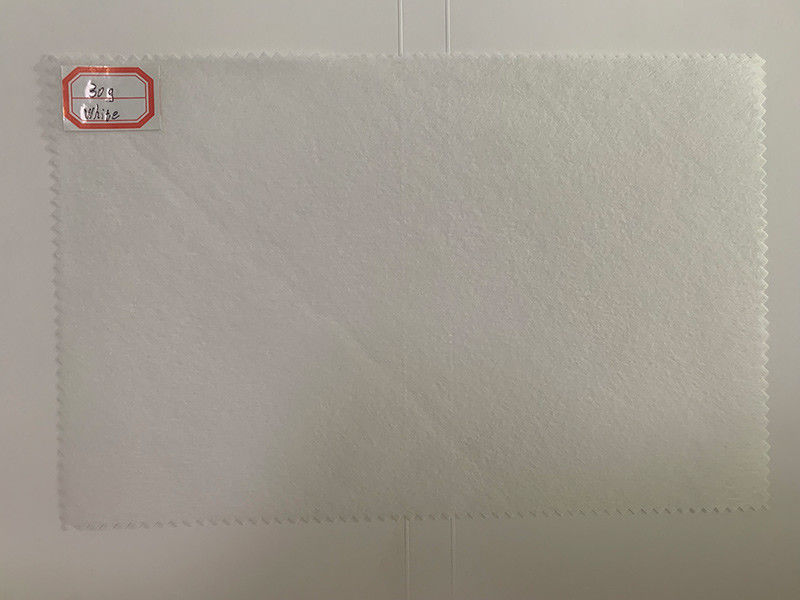 50g το άσπρο Viscose και πολυεστέρα μη υφανθε'ν ύφασμα Spunlace για τον ιστό βαμβακιού, μαξιλάρια, υγρά σκουπίζει