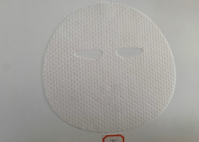 30g αυστριακό Tencel, κόκκινη Toona ινών Spunlace μη υφανθείσα μάσκα ομορφιάς υφάσματος του προσώπου, μάσκα ματιών