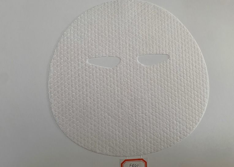40g αυστριακό Tencel, κόκκινη Toona ινών Spunlace μη υφανθείσα μάσκα ομορφιάς υφάσματος του προσώπου, μάσκα ματιών
