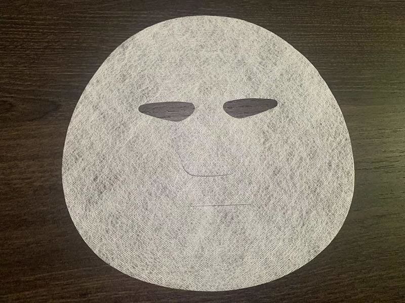 μη υφανθε'ν ύφασμα 22g 100%Austrian Tencel Spunlace για την του προσώπου μάσκα ομορφιάς, μάσκα ματιών