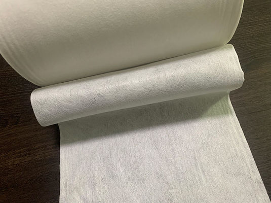 50g το άσπρο Viscose και πολυεστέρα μη υφανθε'ν ύφασμα Spunlace για τον ιστό βαμβακιού, μαξιλάρια, υγρά σκουπίζει